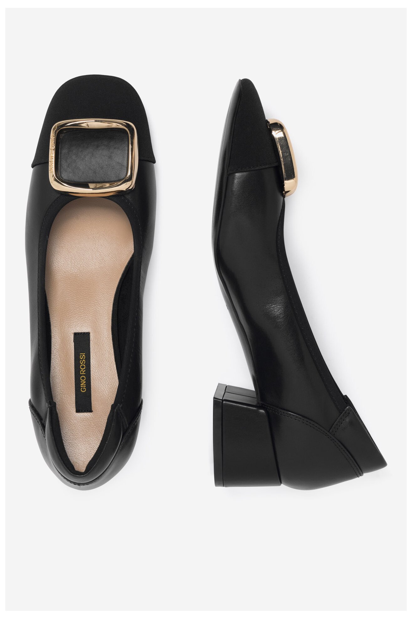 Туфлі-Човники Gino Rossi WFA2593-1Z-2 ЧОРНИЙ