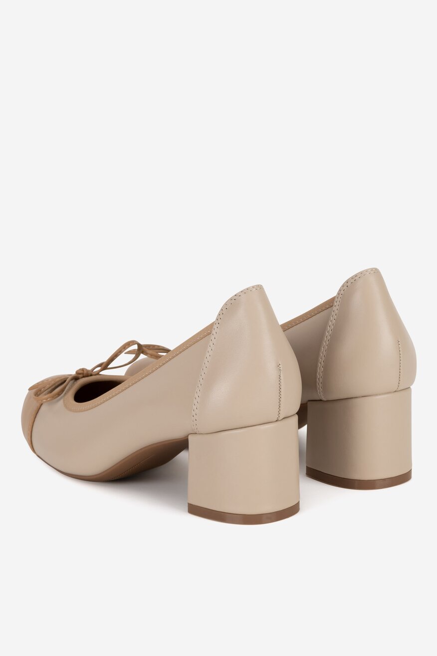 Lasocki - Czółenka skórzane - 5903698117416