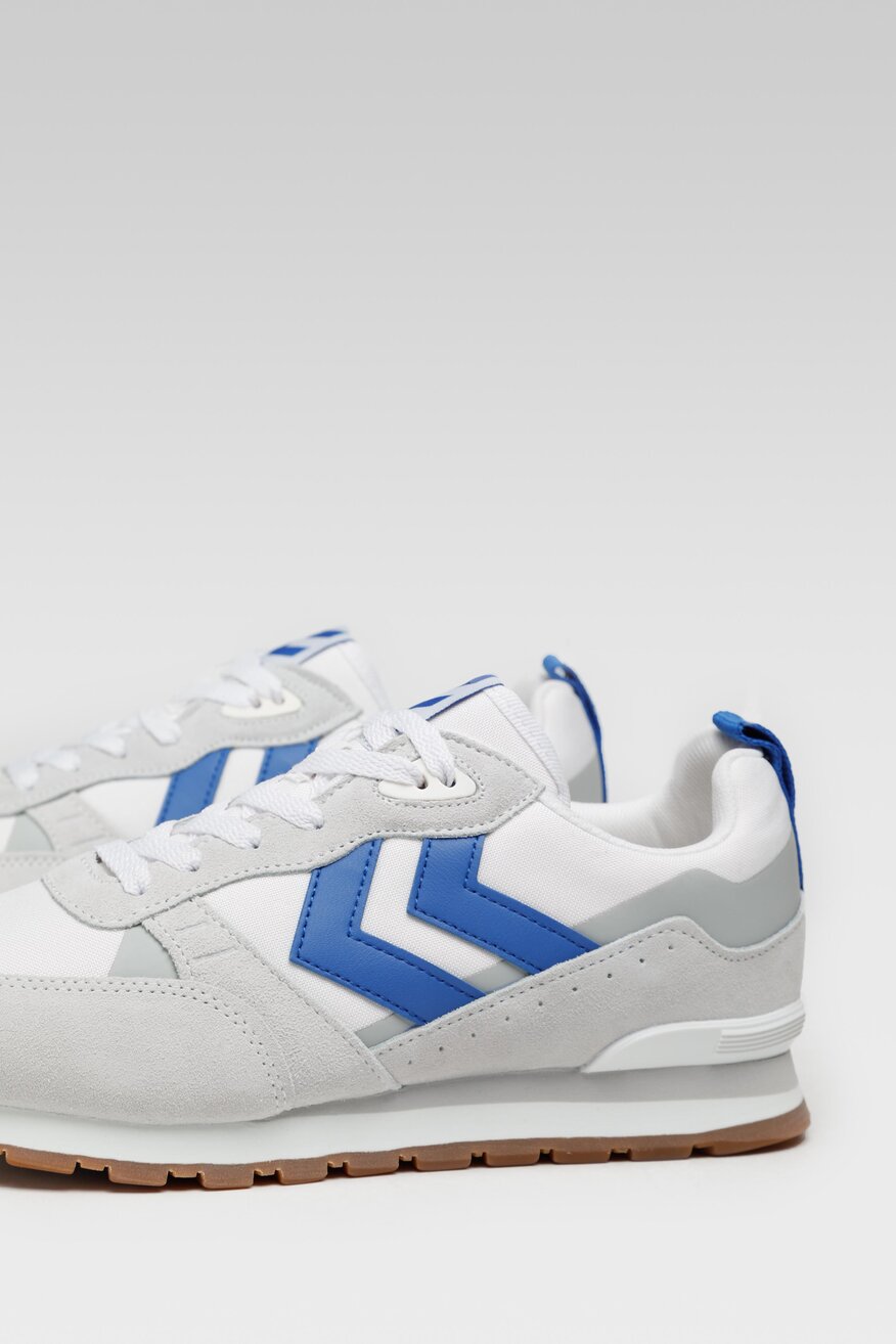 
                Hummel - Obuwie sportowe białe sznurowane - 5904248576349