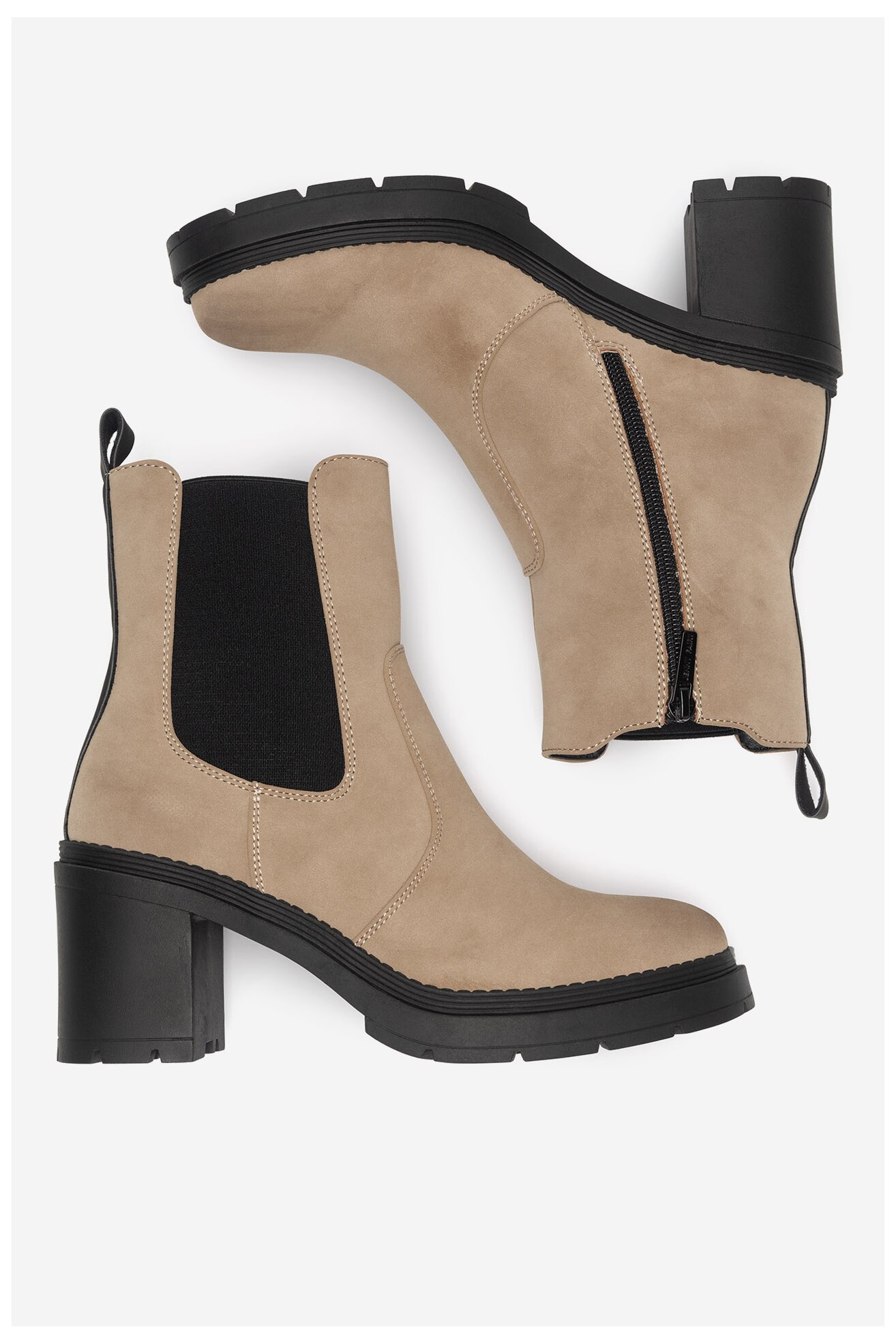 Kratke čizme Jenny Fairy WS6181-05 BEŽ