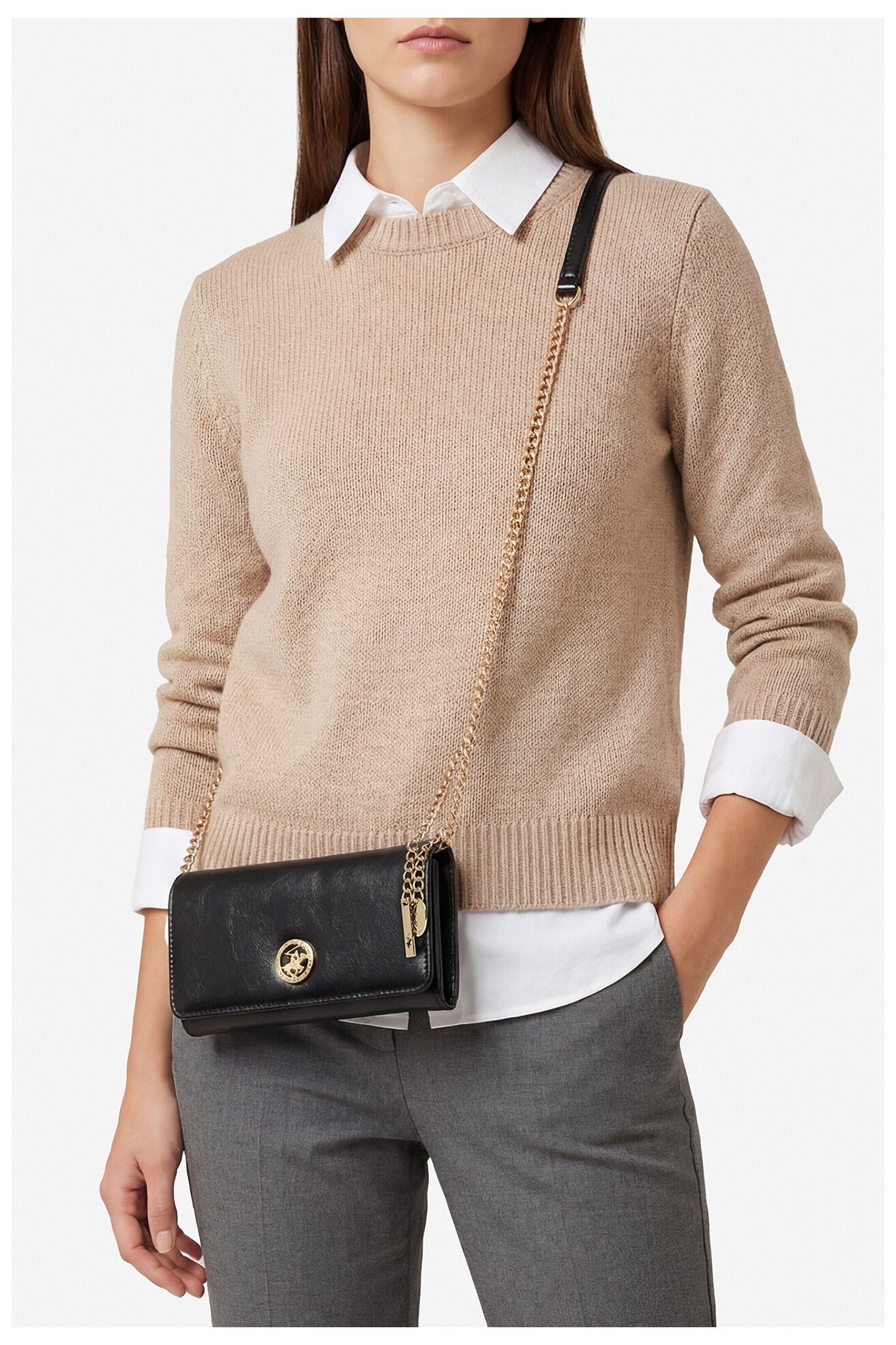 Гаманець Жіночий Beverly Hills Polo Club CEO-BHPC-W1-001-SS26 ЧОРНИЙ