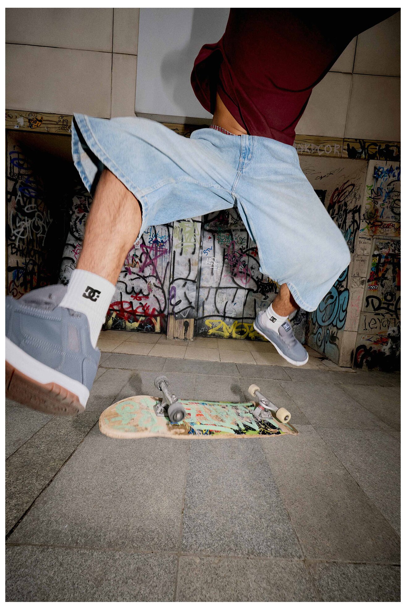 Obuwie sportowe DC Shoes CEO-V5-10121 Szary