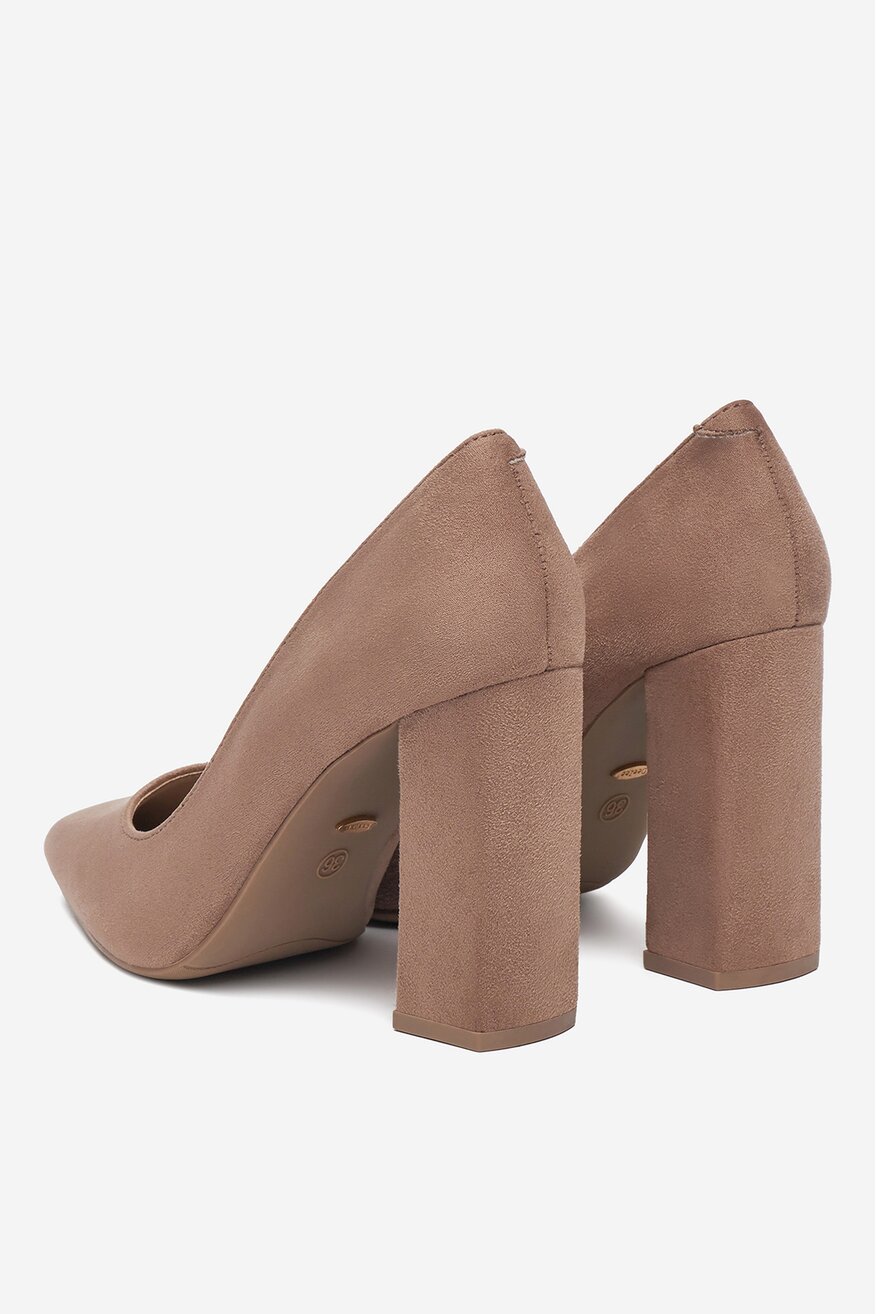 Pantofi cu toc DeeZee KAKI - 5904410079050