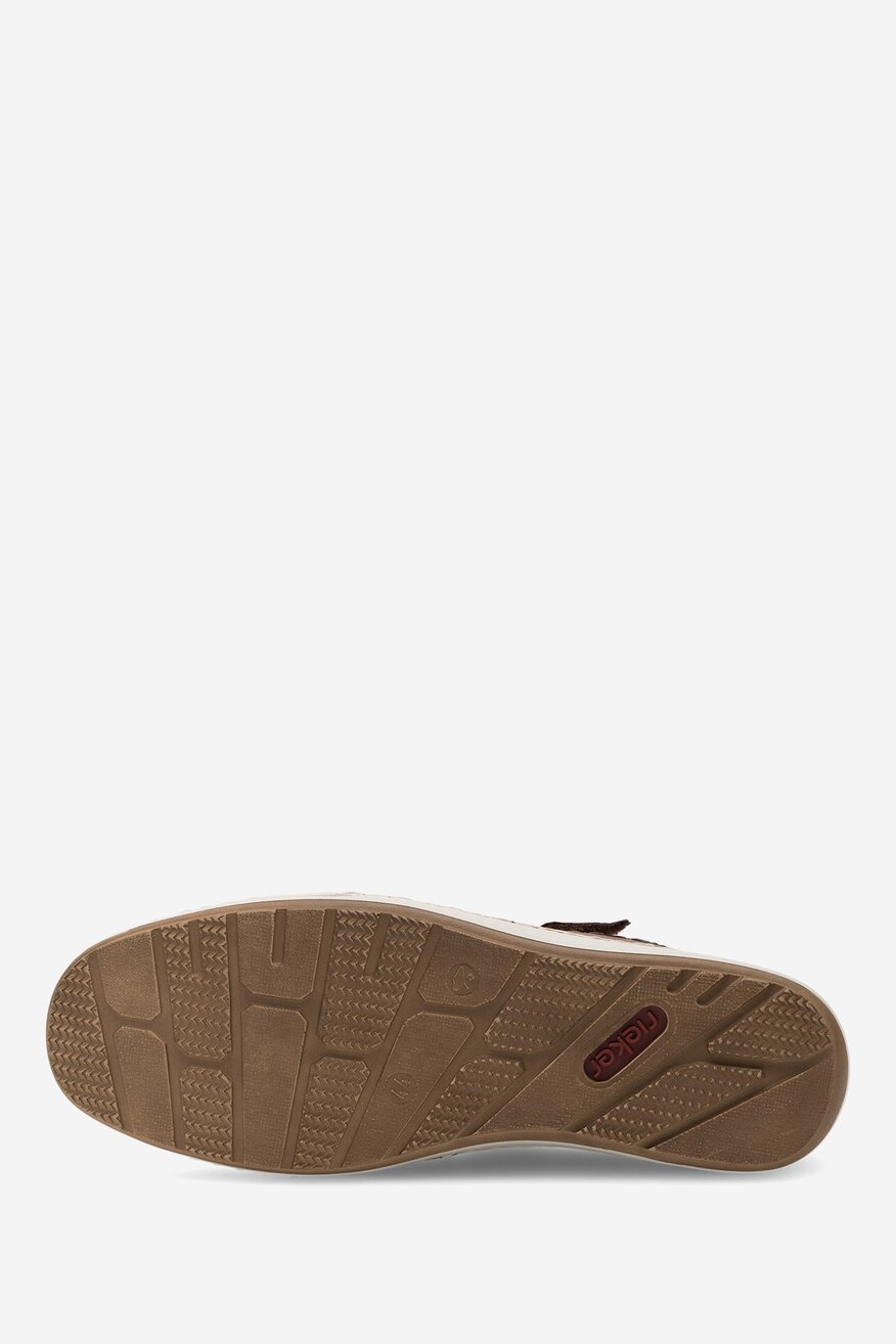 Polobotka Rieker HNĚDÁ - 2230056261348