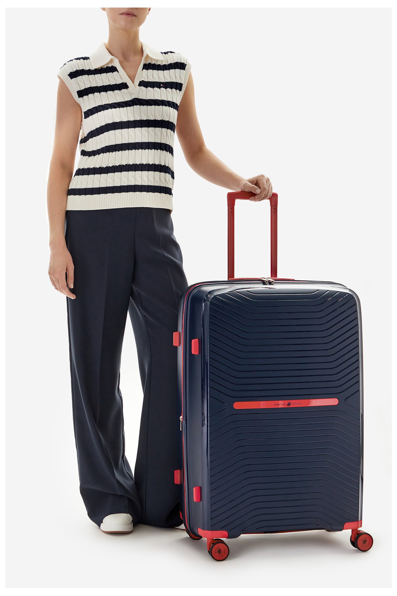 Walizka Beverly Hills Polo Club CEO-BHPC-WAL-005-L Granatowy