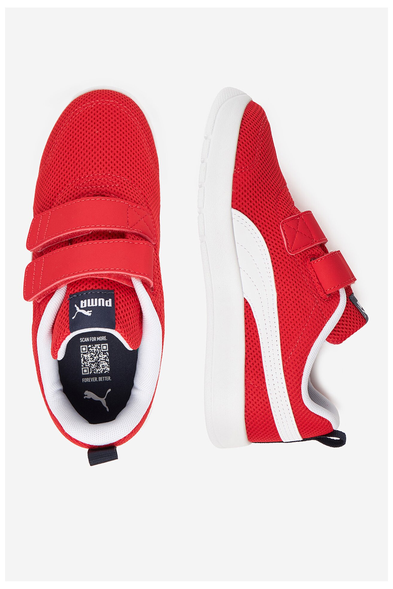 Sportcipő Puma COURTFLEX V3 MESH PS 39808501 PIROS