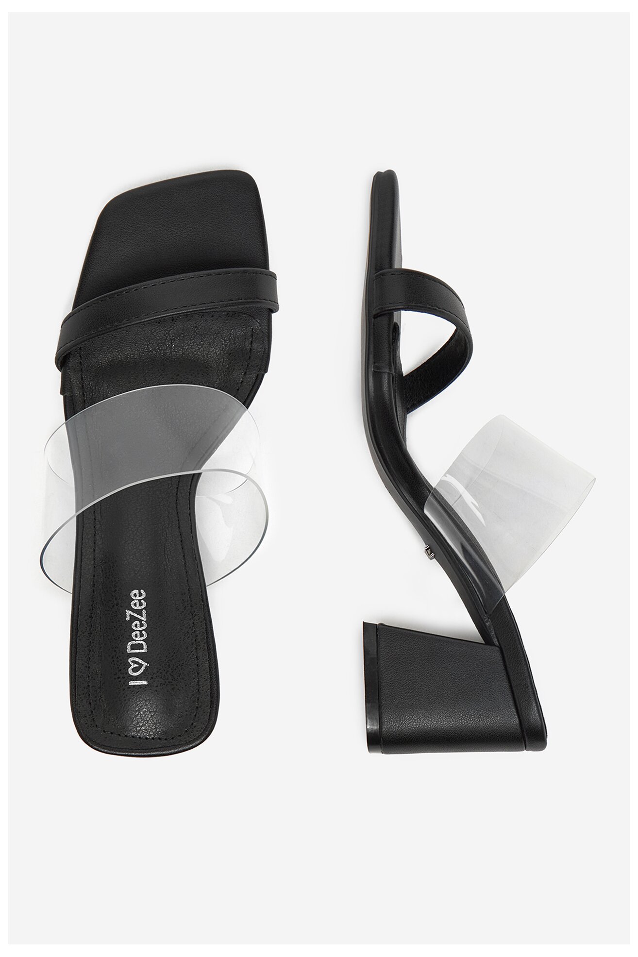 Klapki DeeZee R68-A Czarny