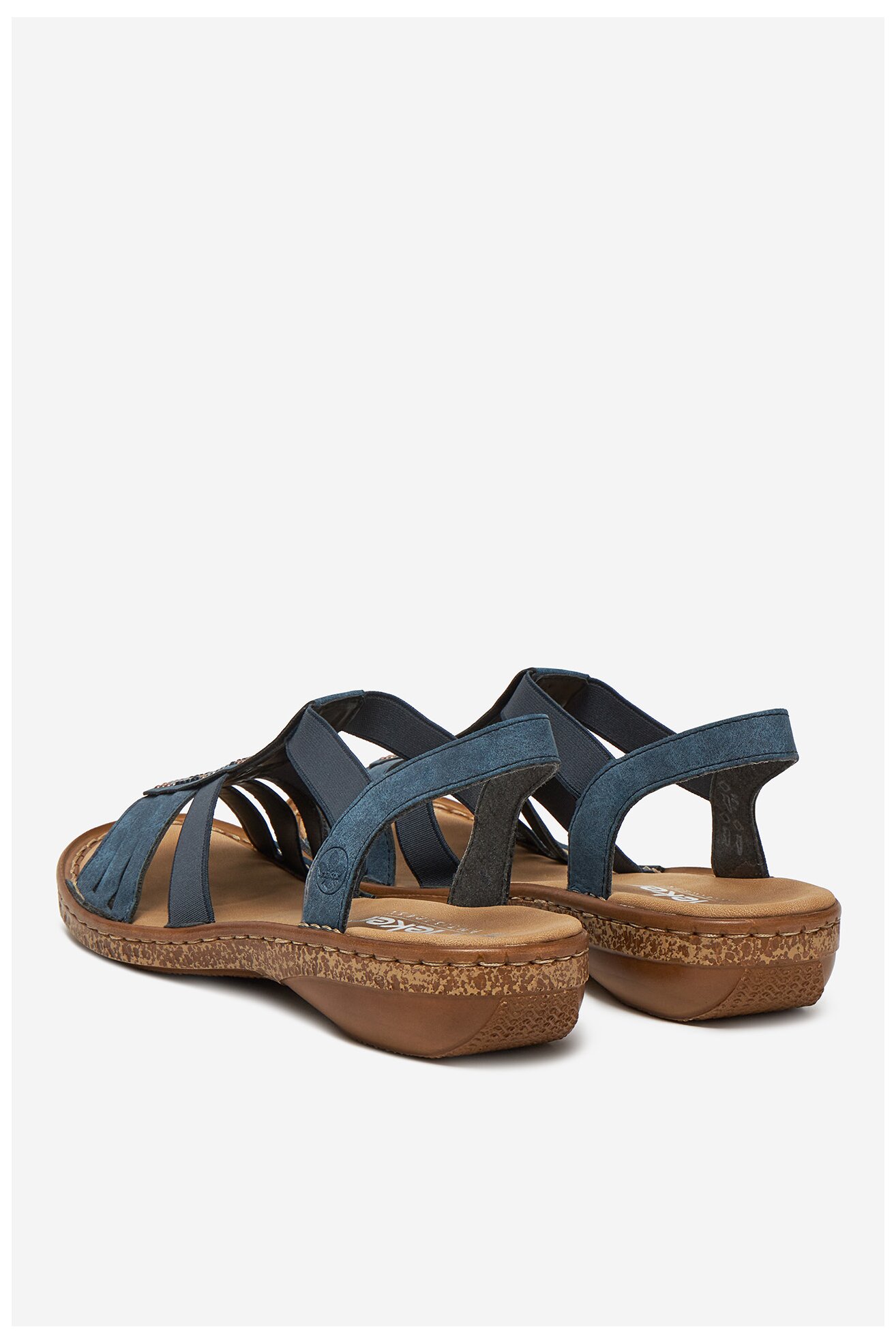 Сандали Rieker 628G7-14 ДЕНИМ