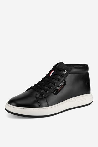 Черевики U.S. POLO ASSN. BASKET001M/DL1 ЧОРНИЙ