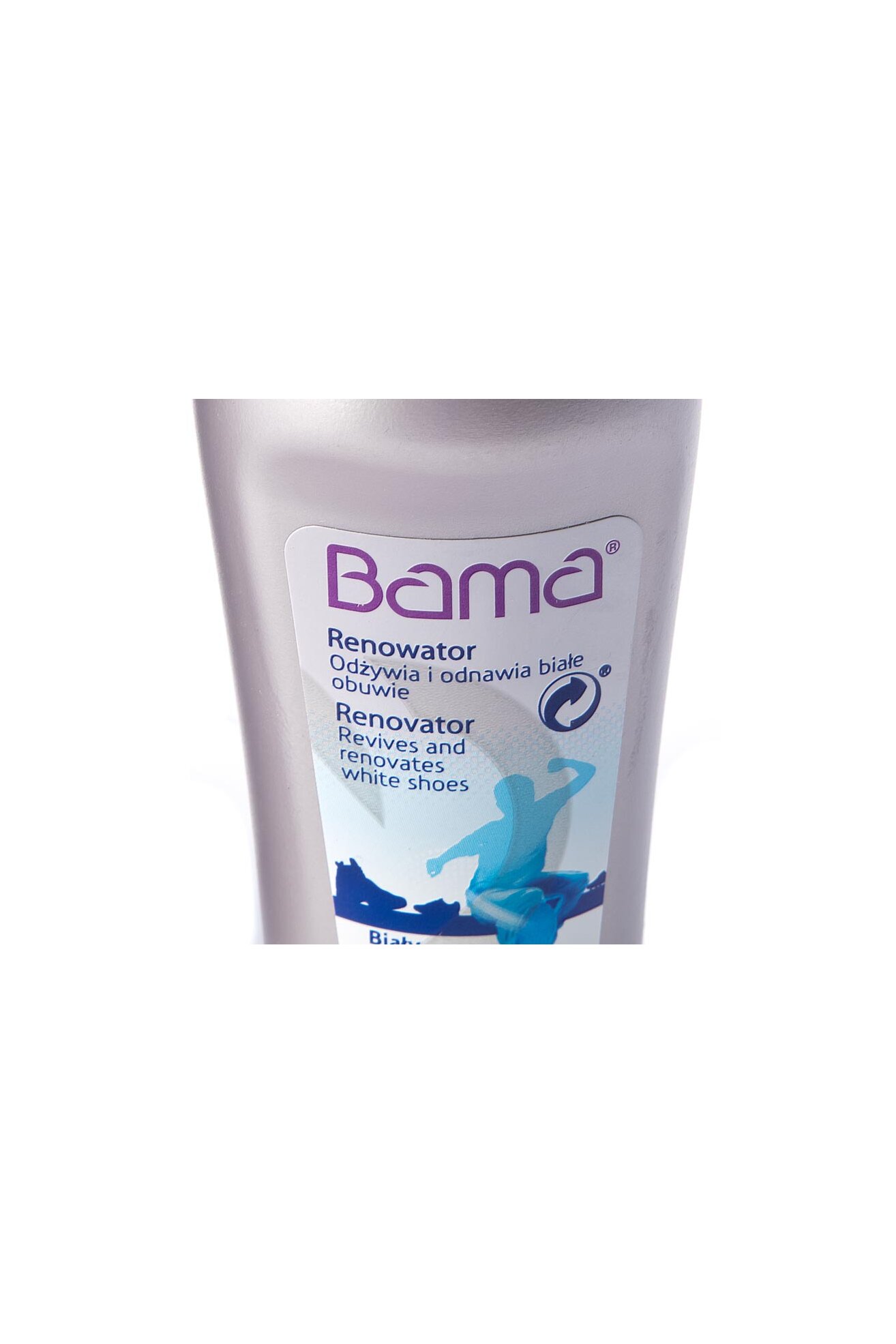 Kosmetyki do obuwia BAMA RENOWATOR BIAŁY 75 ML PL Biały