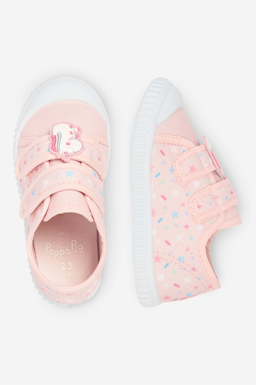 
                Vászoncipő PEPPA PIG VILÁGOS RÓZSASZÍN - 5906751631126