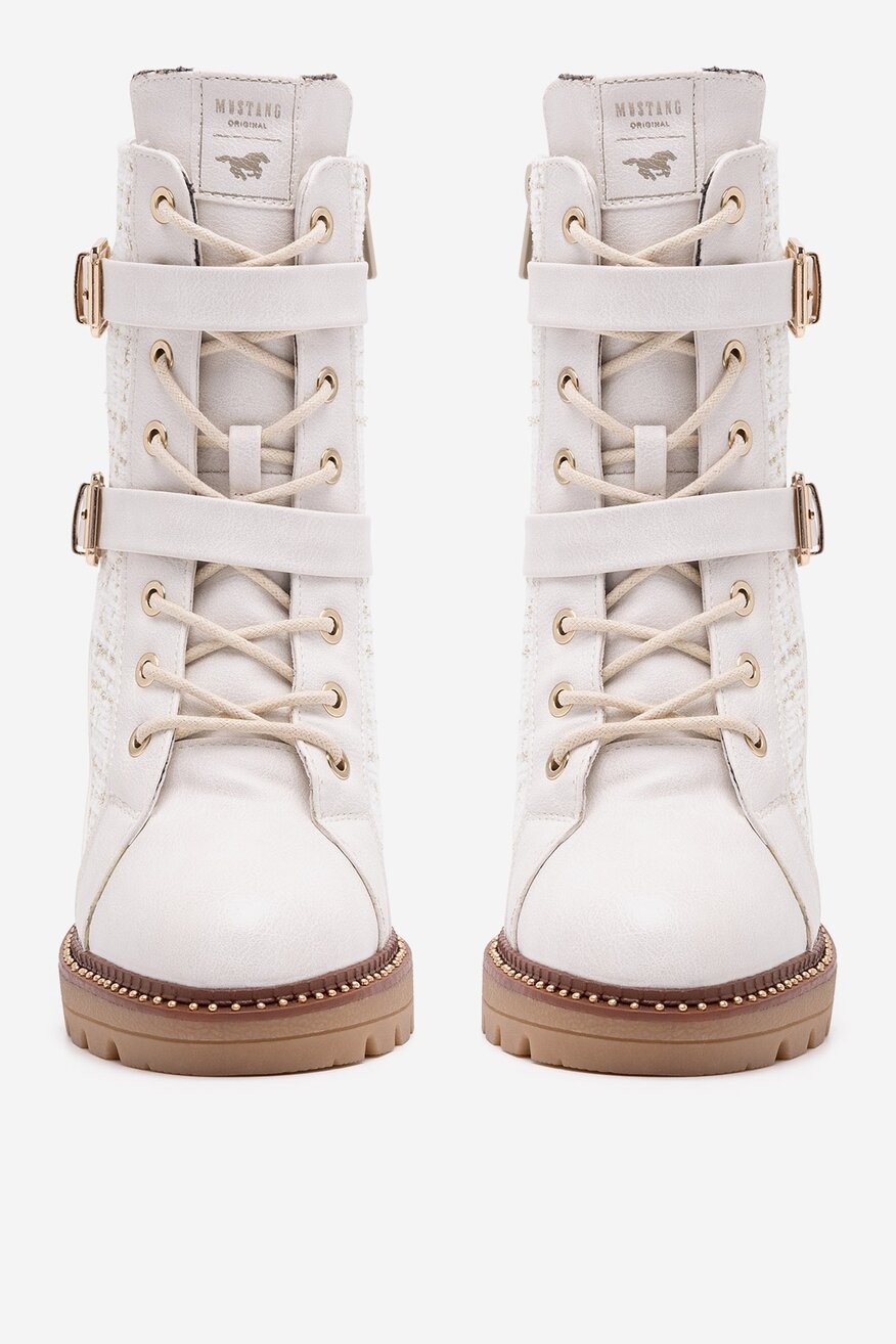 
                Боти Mustang БЯЛ - 5905588861577