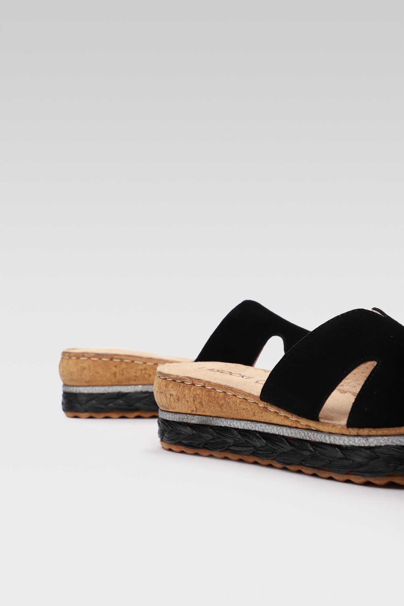 Papuče Lasocki S601 CRNA