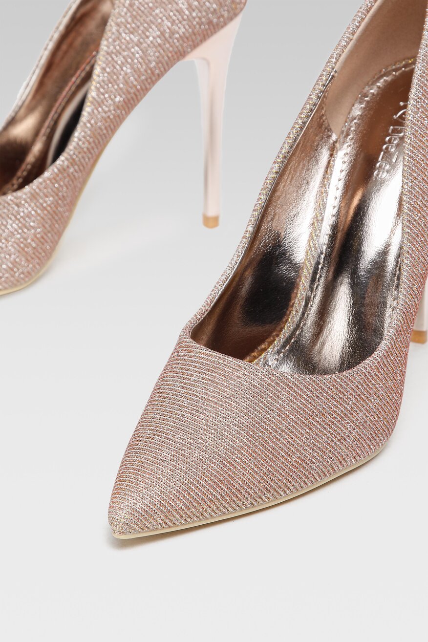 DeeZee - Czółenka złote - 5904862413822