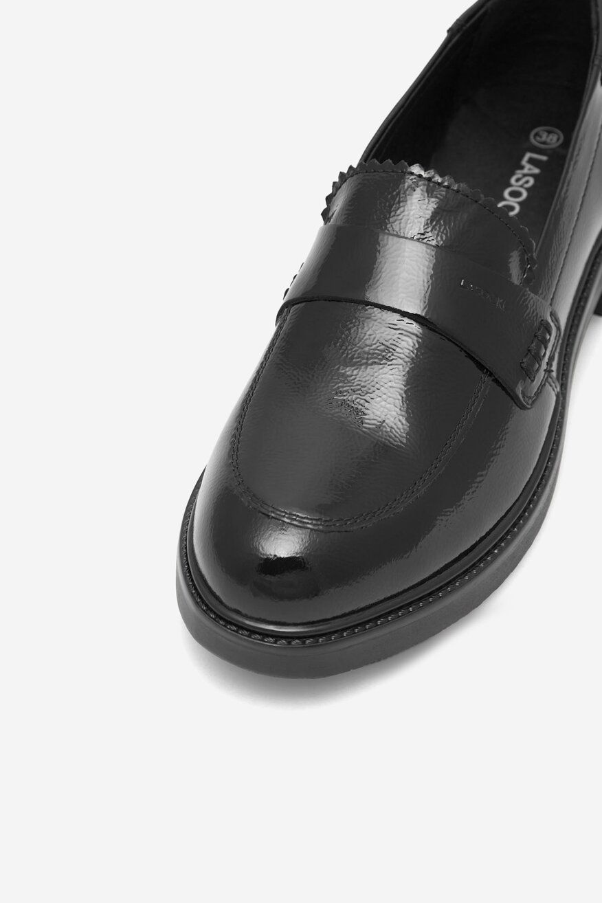 Lasocki - Loafersy skórzane - 5905588390442
