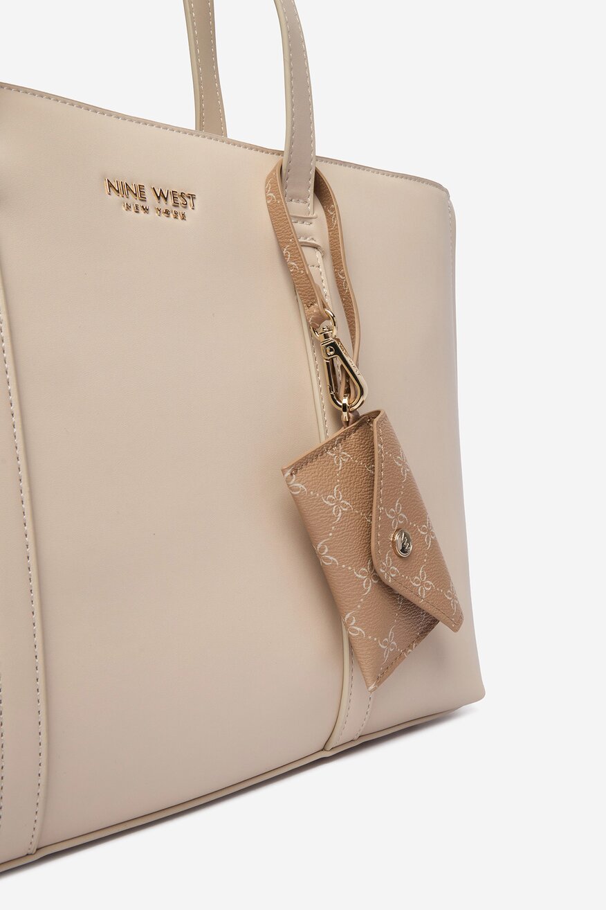 
                Дамска чанта NINE WEST СЛОНОВА КОСТ - 5906751631867