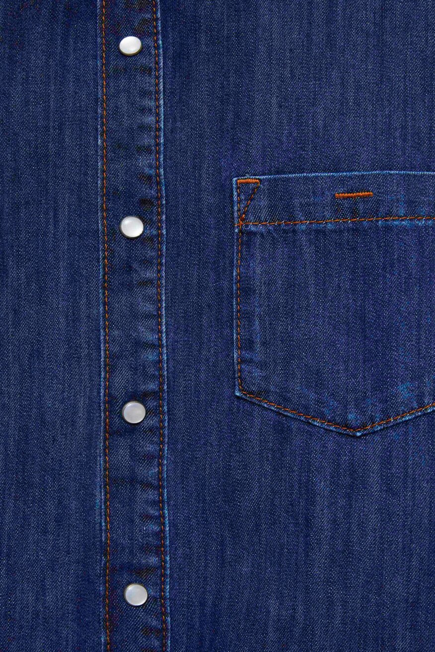 
                Americanos - Koszula jeansowa granatowa - 2230021009951