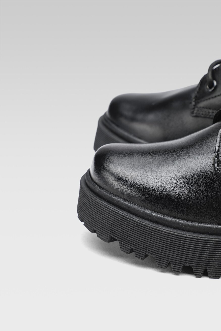 Lasocki - Trzewiki skórzane ocieplane - 5904248926939