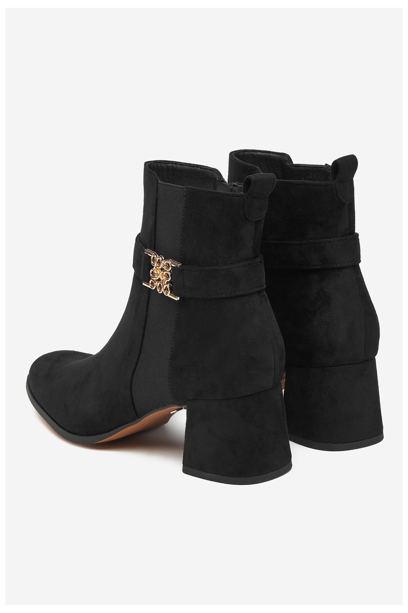 Kotníková obuv NINE WEST CEO-NIBAL-01 ČERNÁ