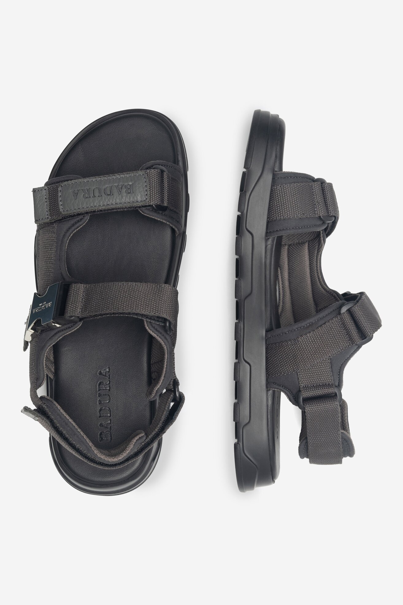 Sandały Badura MOTTU-01 MI08 Szary