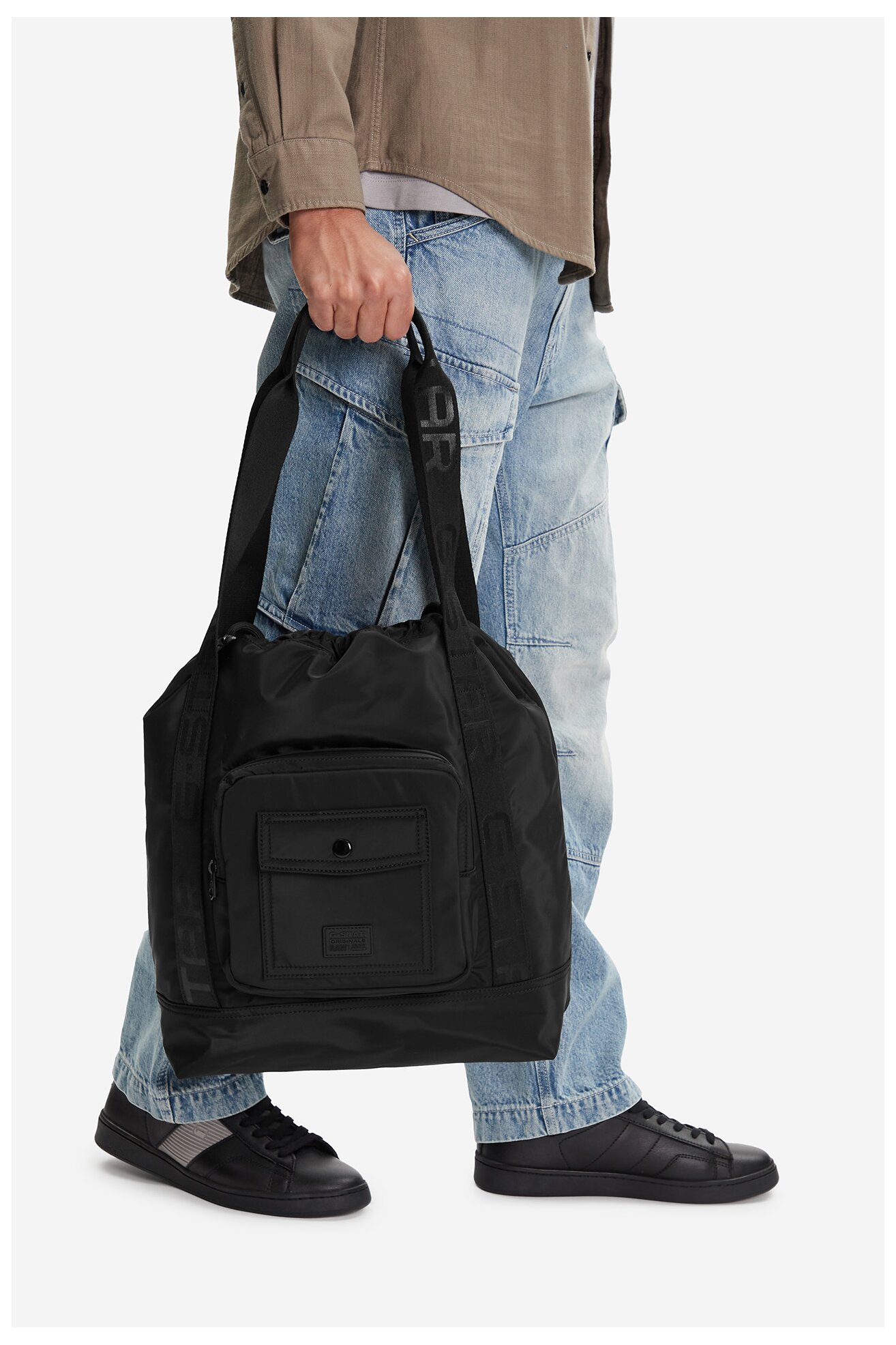 Férfi táska G-STAR RAW CEO-JUAN-XC8344 FEKETE