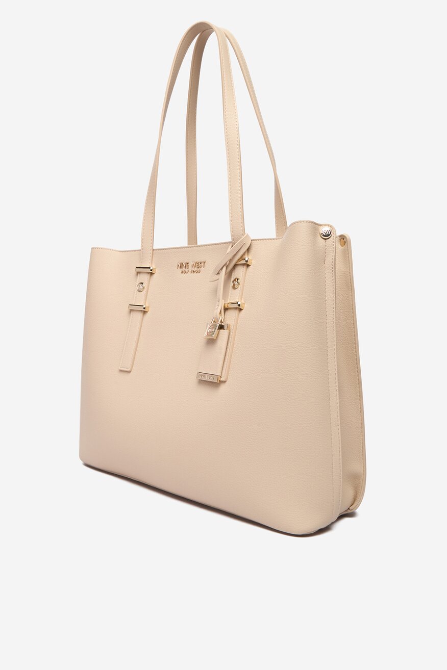 
                        Дамска чанта NINE WEST CEO-GRACEA-LDA8265 СЛОНОВА КОСТ - 5906751542569