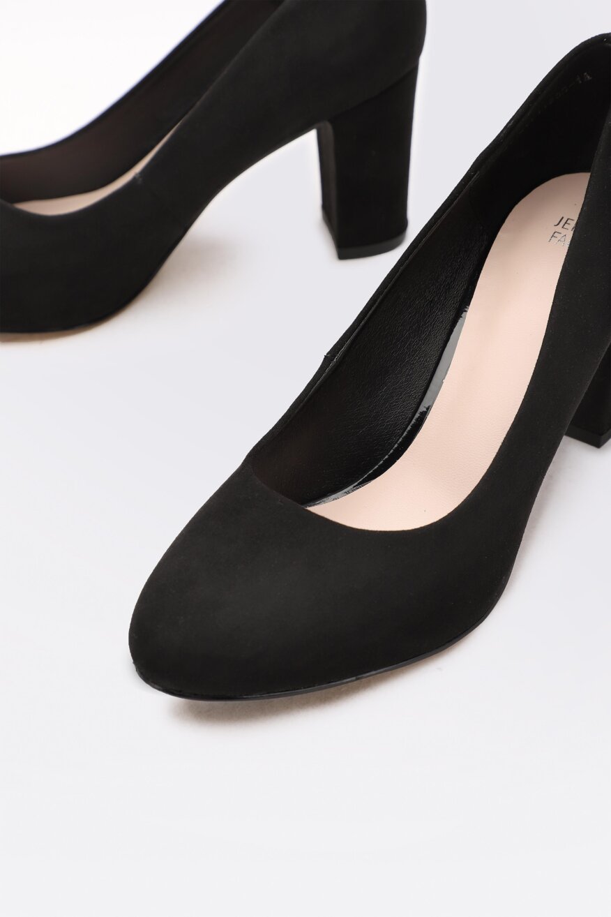 
                Jenny Fairy - Czółenka na obcasie czarne - 5903698167015