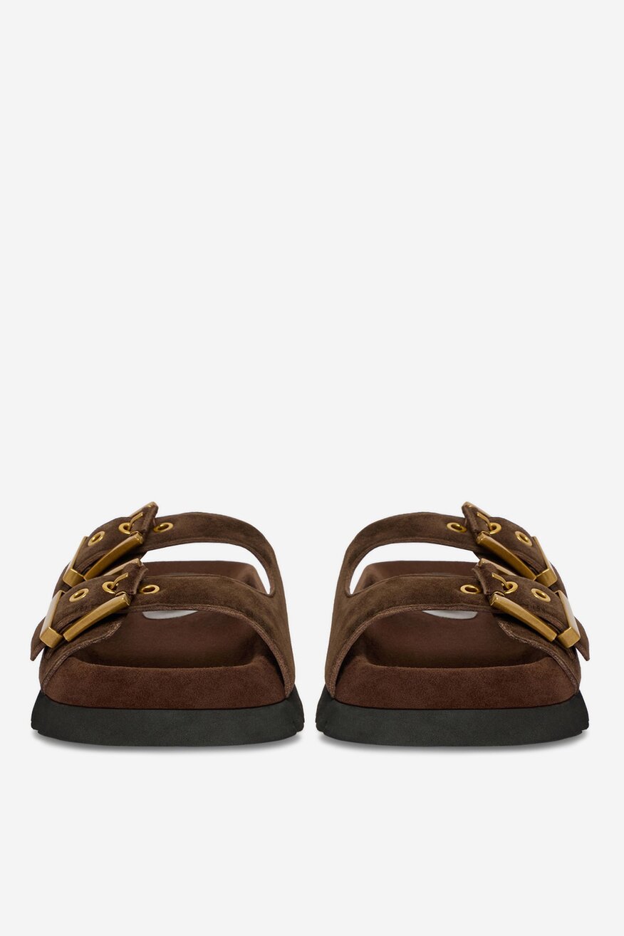 Badura - Klapki skórzane - 5906751990230