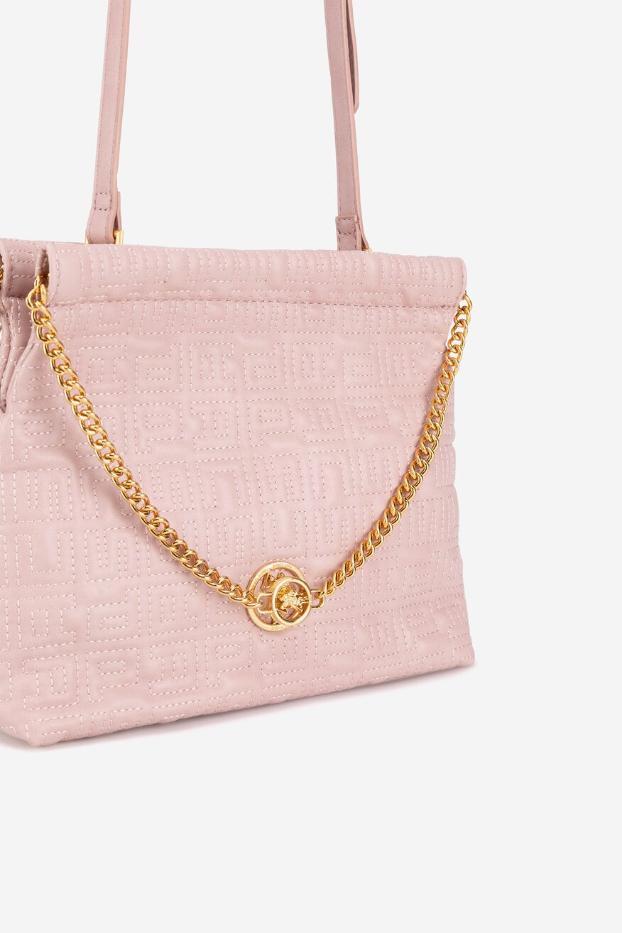 Дамска чанта U.S. POLO ASSN. СВЕТЛОРОЗОВ - 5905588977650