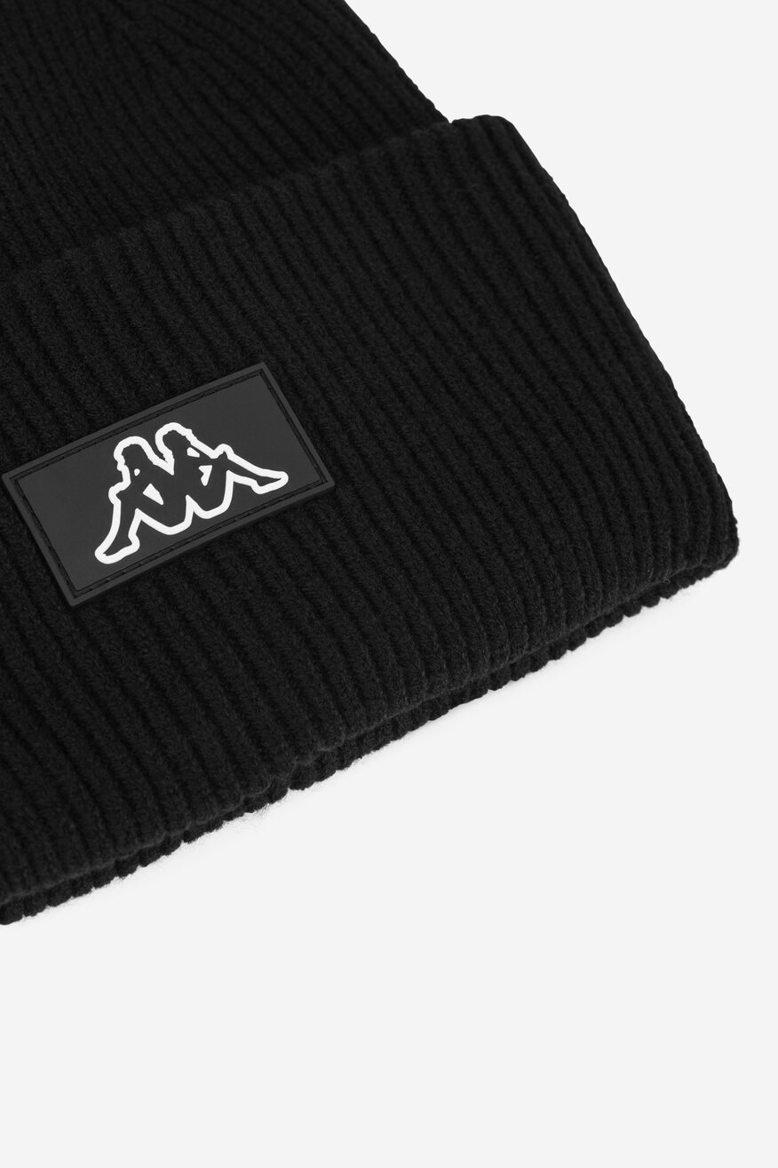 uniszex sapka Kappa FEKETE - 5906751329443