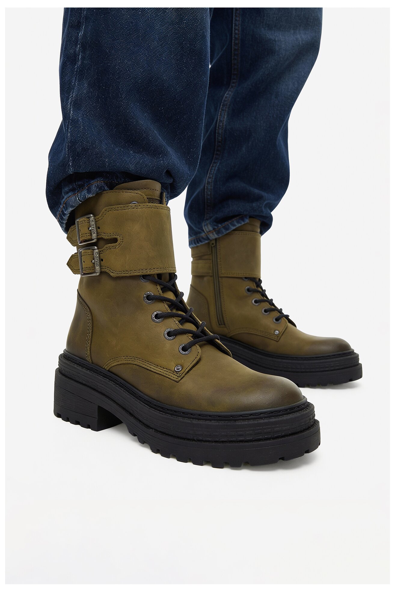 Боти G-STAR RAW CEO-WI34-ALASKA-03 ЗЕЛЕН