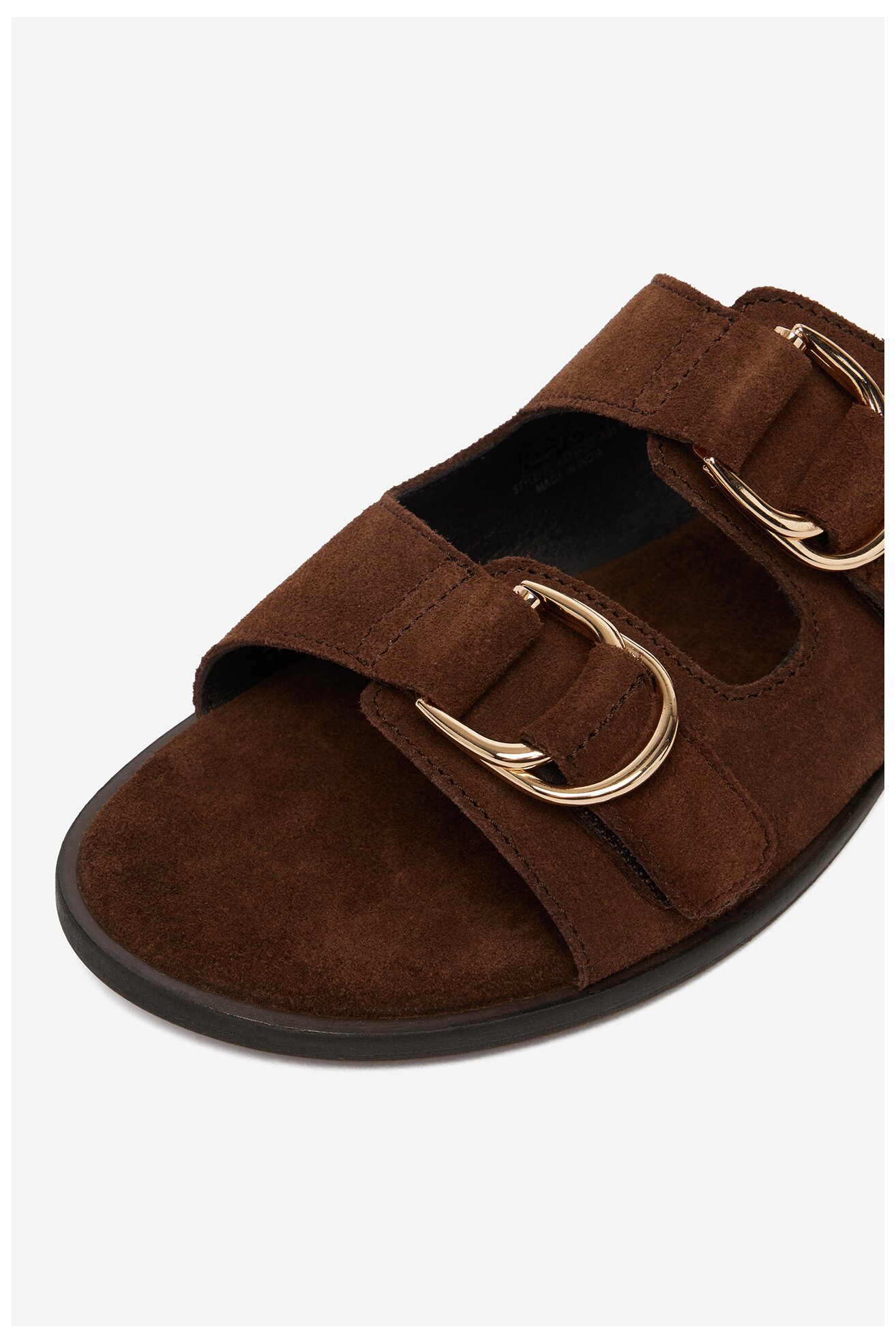 Klapki U.S. POLO ASSN. EO-KATYA001W/6S1 Brązowy