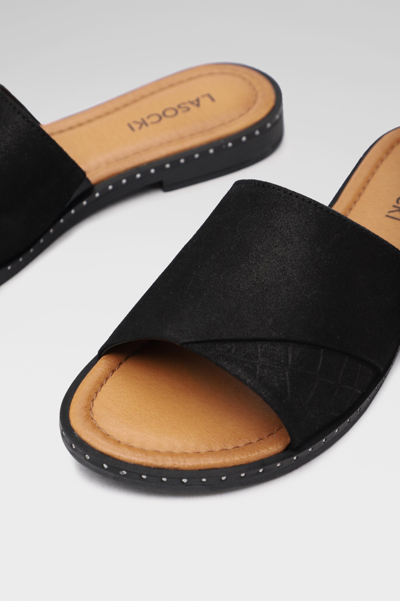 Klapki Lasocki WI23-FOXI-10A Czarny