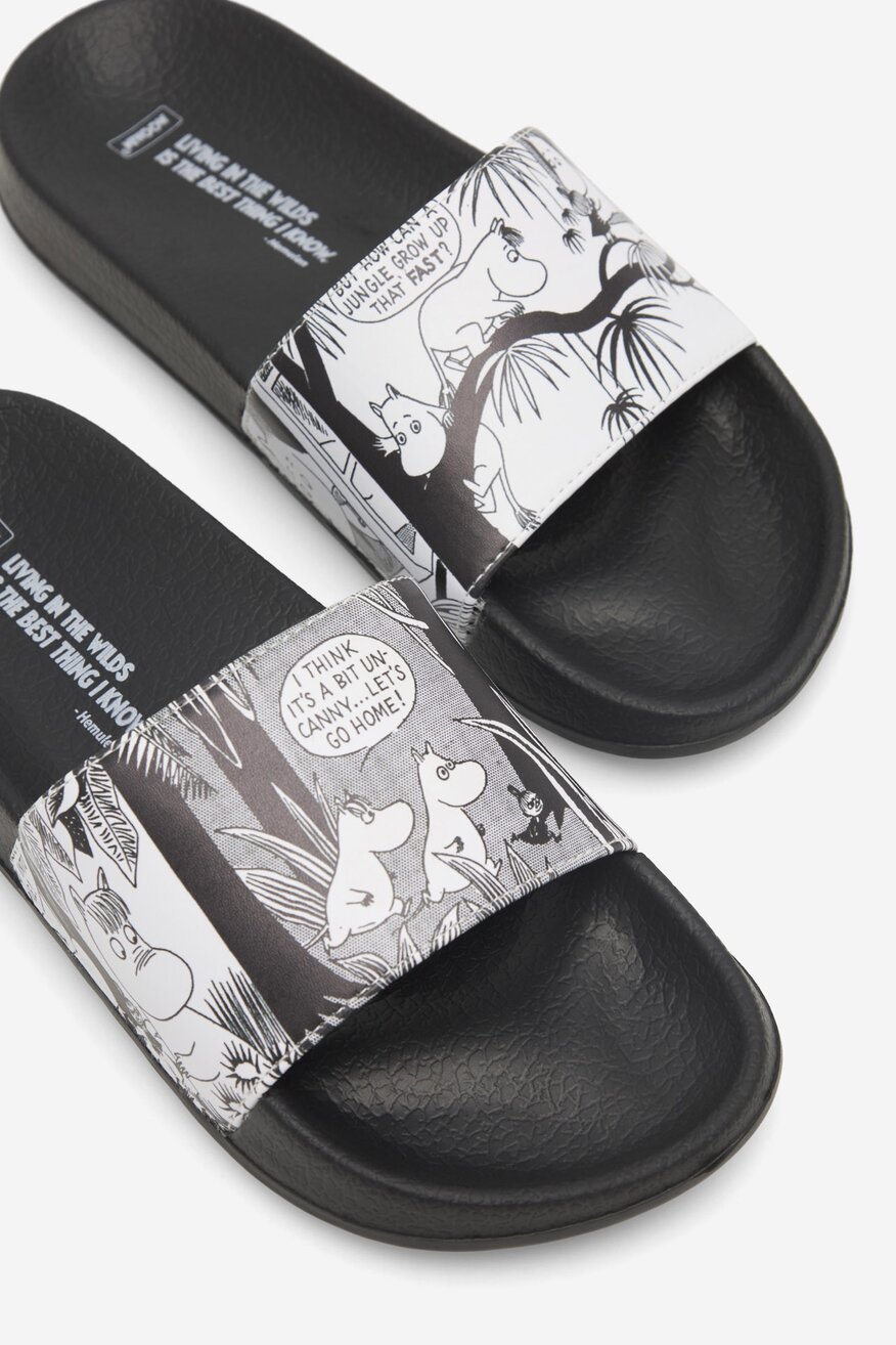 Șlapi pentru bazin MOOMIN NEGRU - 5905588389972