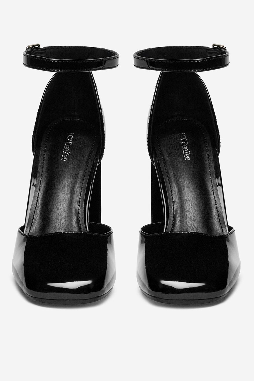 Pantofi cu toc DeeZee NEGRU - 5906751095133