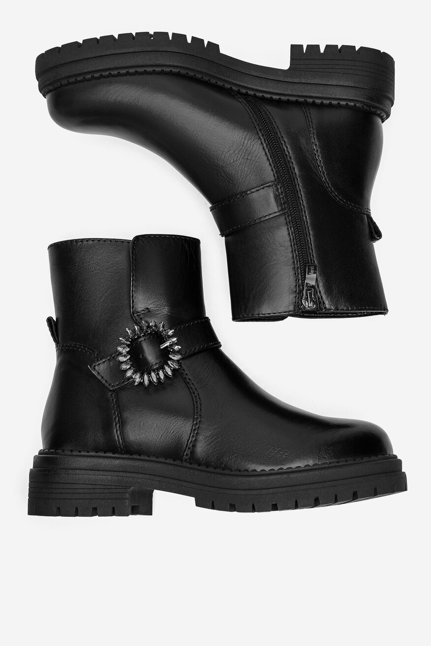 Sergio Bardi - Botki skórzane - 5905588974659