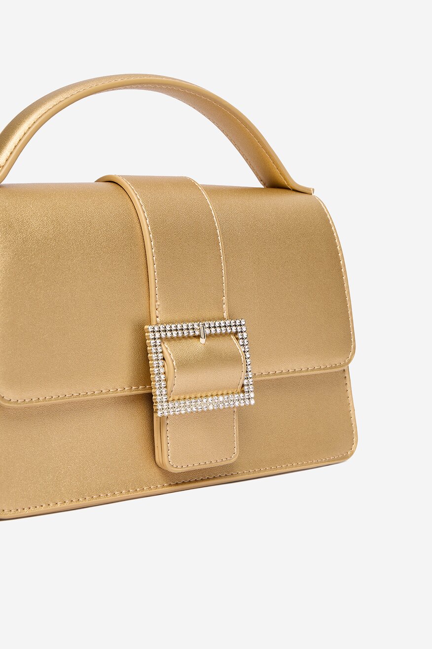 Дамска чанта NINE WEST ЗЛАТИСТ - 5906751451922