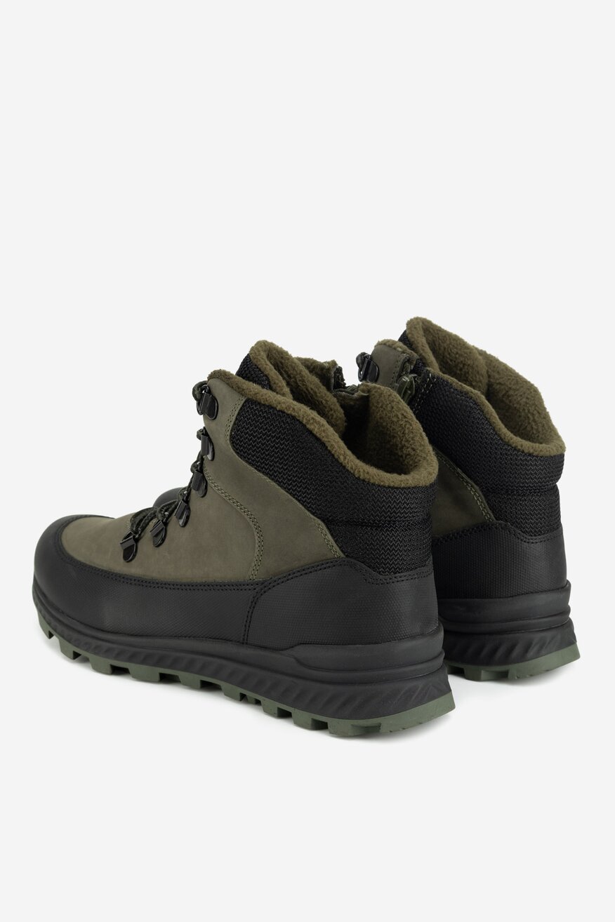 Šněrovací vyšší obuv Lasocki Young KHAKI - 5905588965091