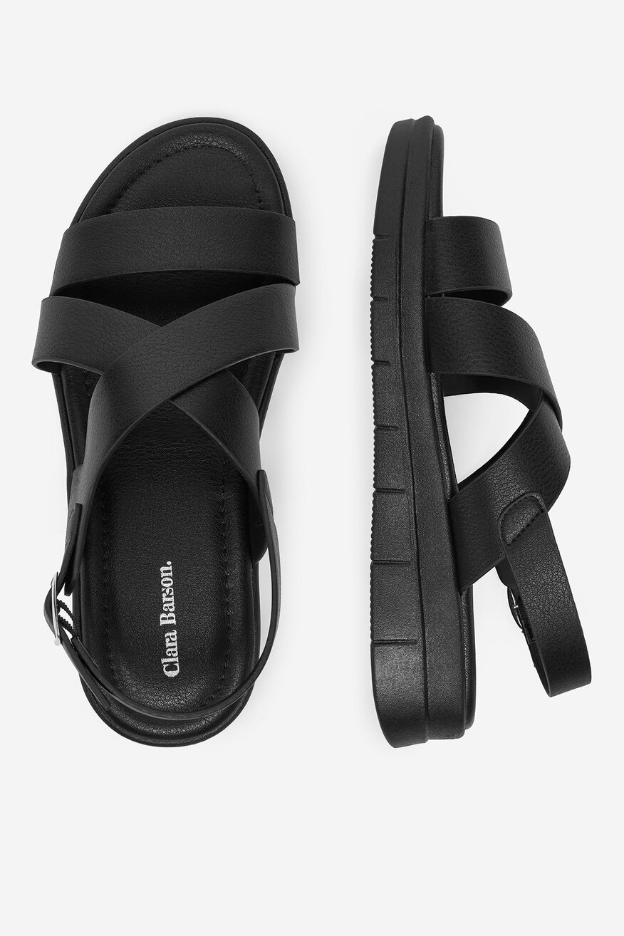 Sandale Clara Barson NEGRU - 5906751028728