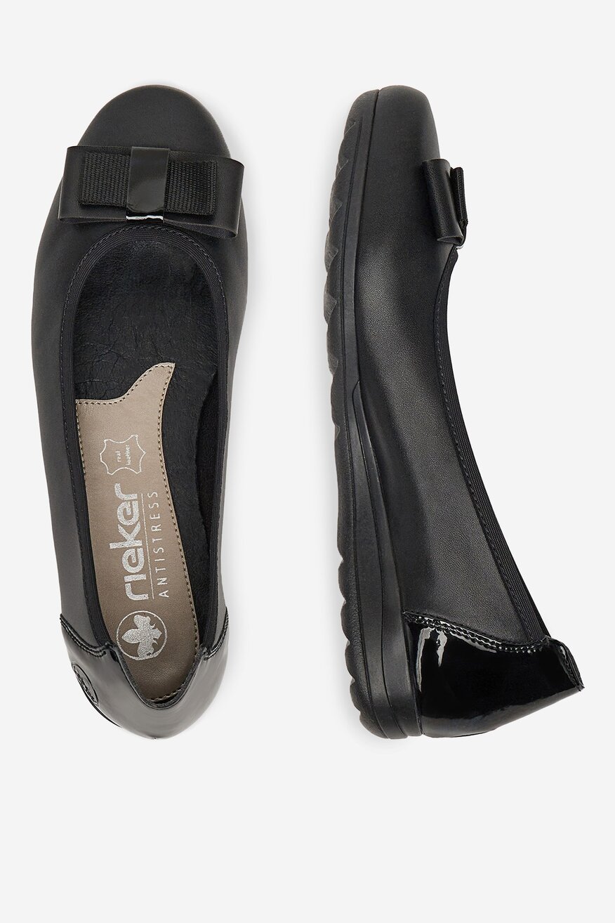 Rieker - Baleriny skórzane - 2230074040420