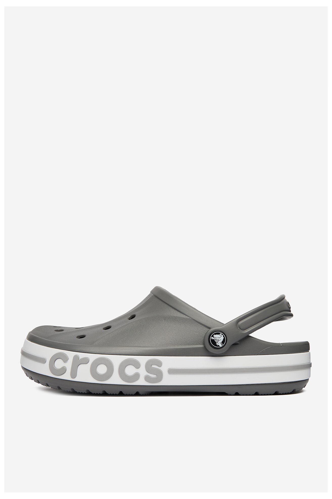 Klapki basenowe Crocs C-BAYABAND CLOG 205089-0IE Szary