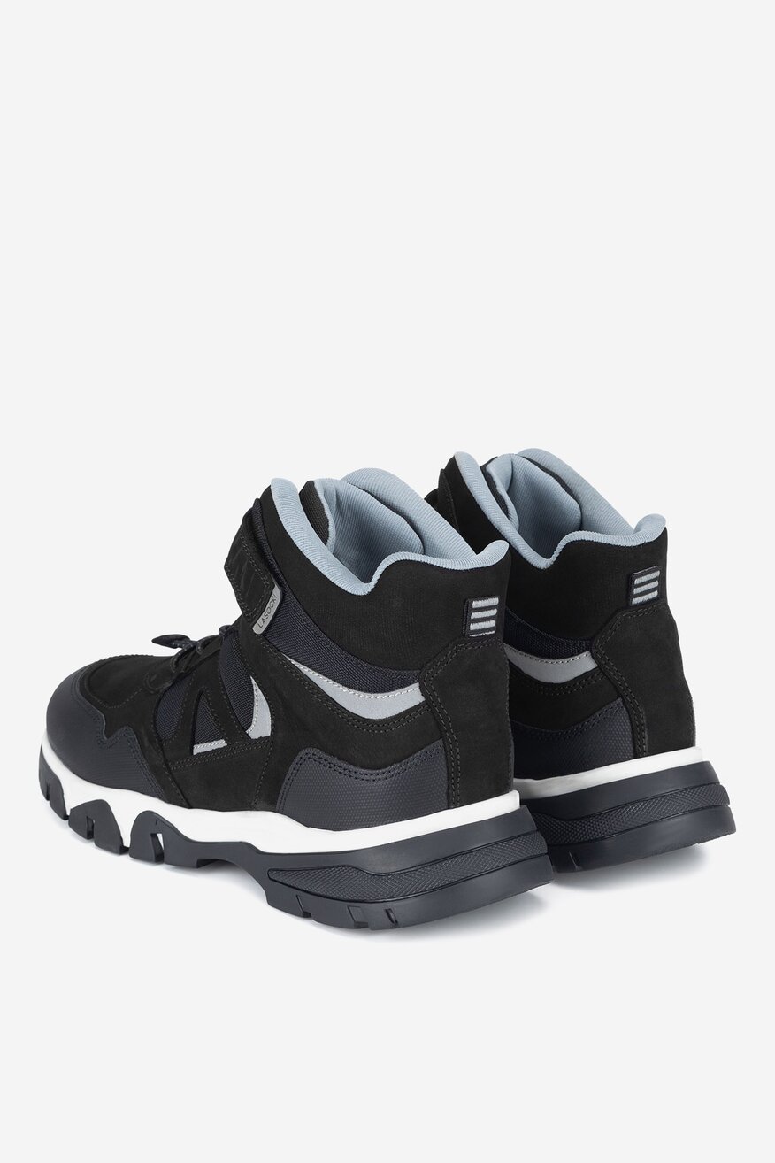 Šněrovací vyšší obuv Lasocki Young ČERNÁ - 5905588992844