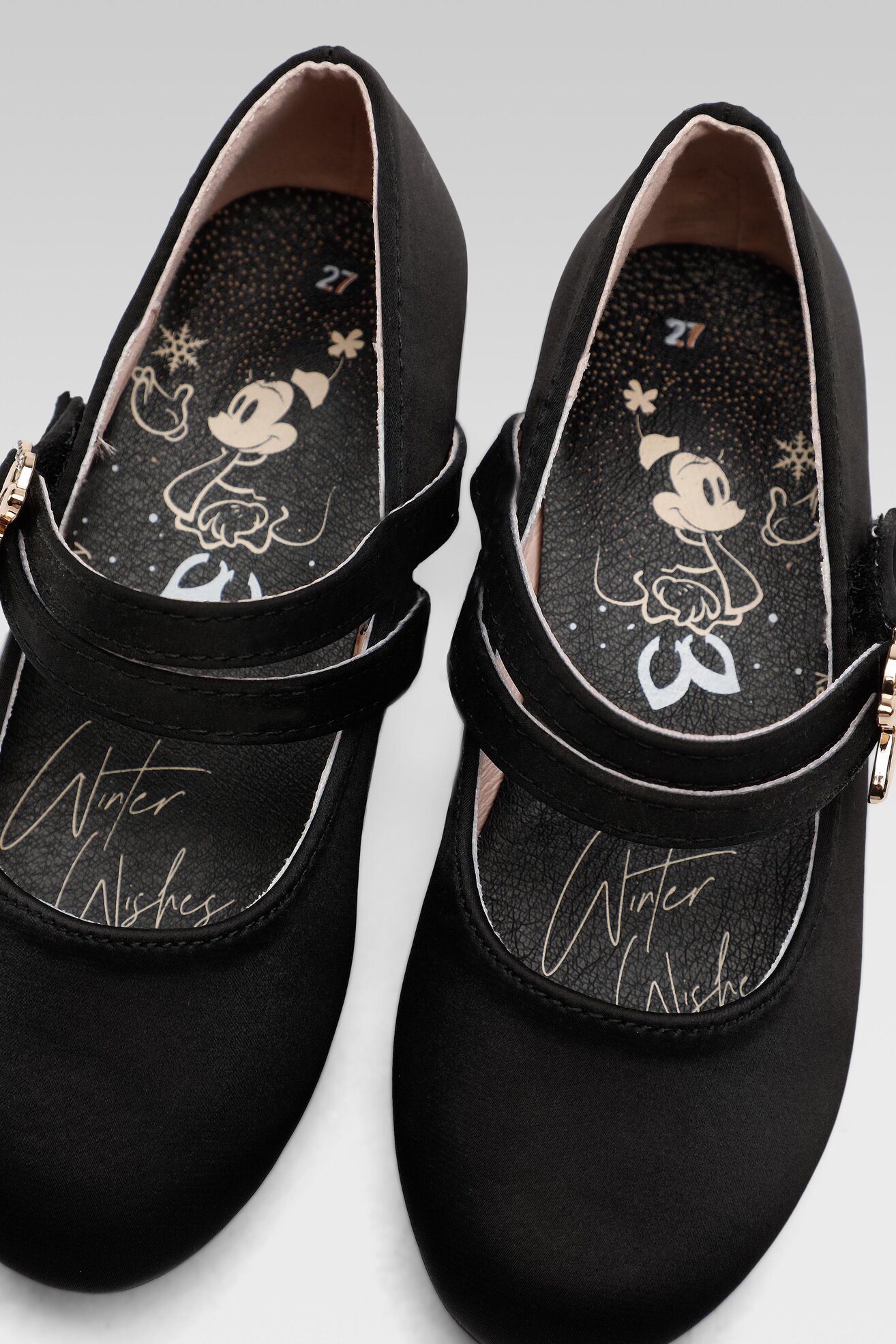 Baleriny Mickey&Friends CS-128DSTC Czarny