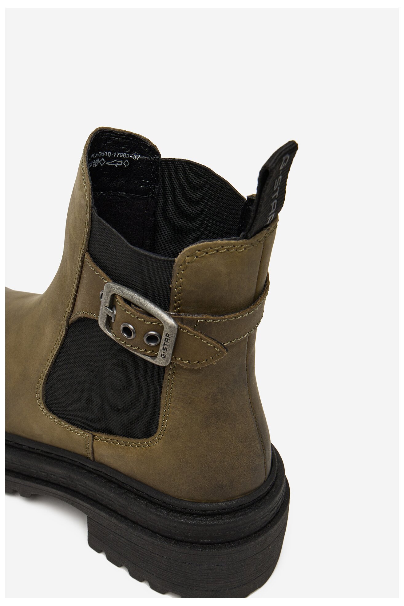 Bokacsizma G-STAR RAW CEO-WI34-ALASKA-02 OLAJZÖLD