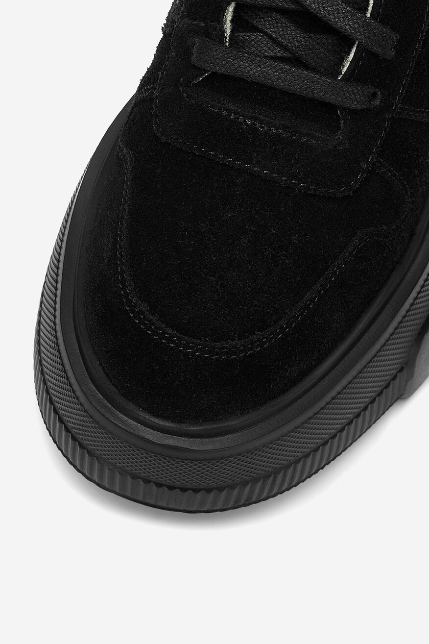 Badura - Sneakersy zamszowe ocieplane - 5905588966685