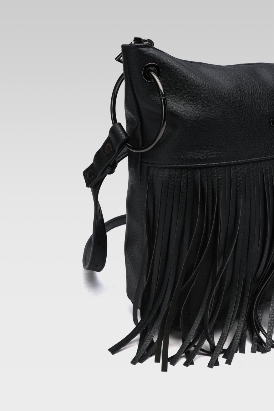 
                Jenny Fairy - Torebka boho czarna - 5903698450568