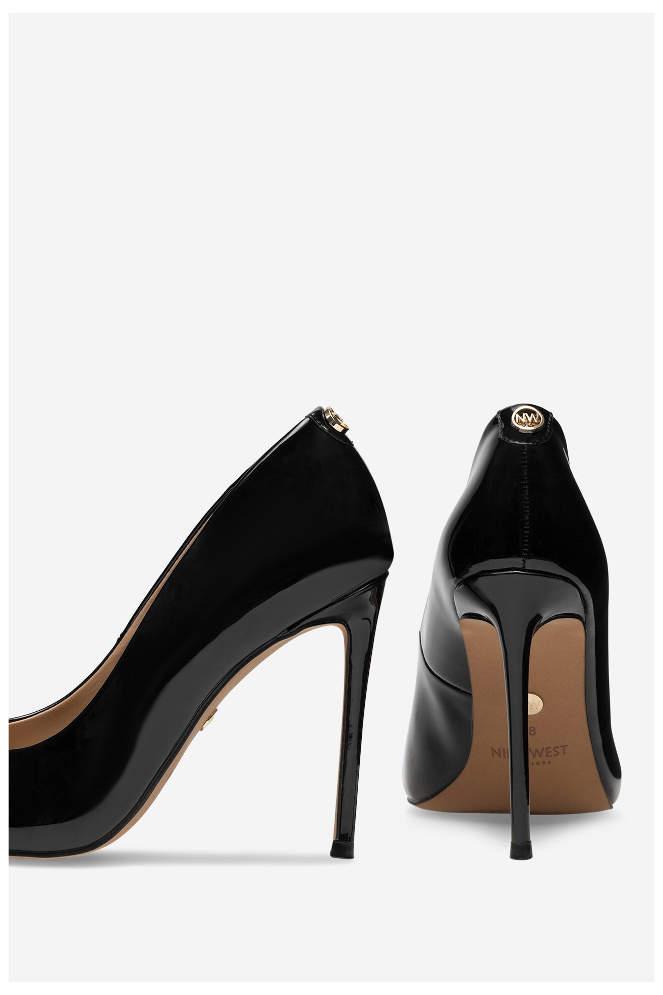 Czółenka NINE WEST WFA2676-1 Czarny