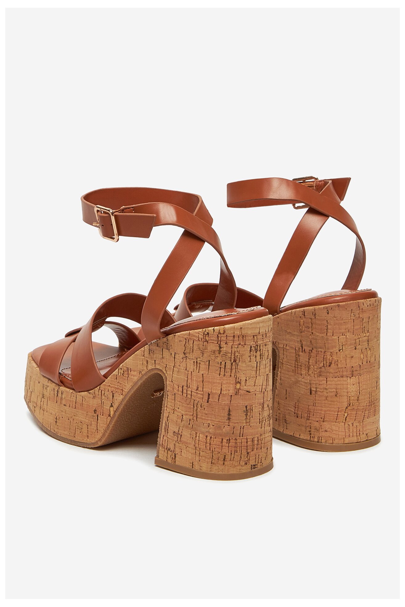 Sandały DeeZee F23858 Camel