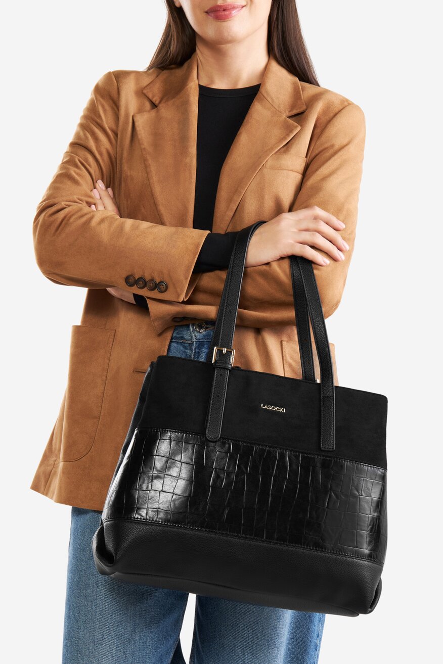 
                Lasocki - Duża torebka shopper - 5903698765570