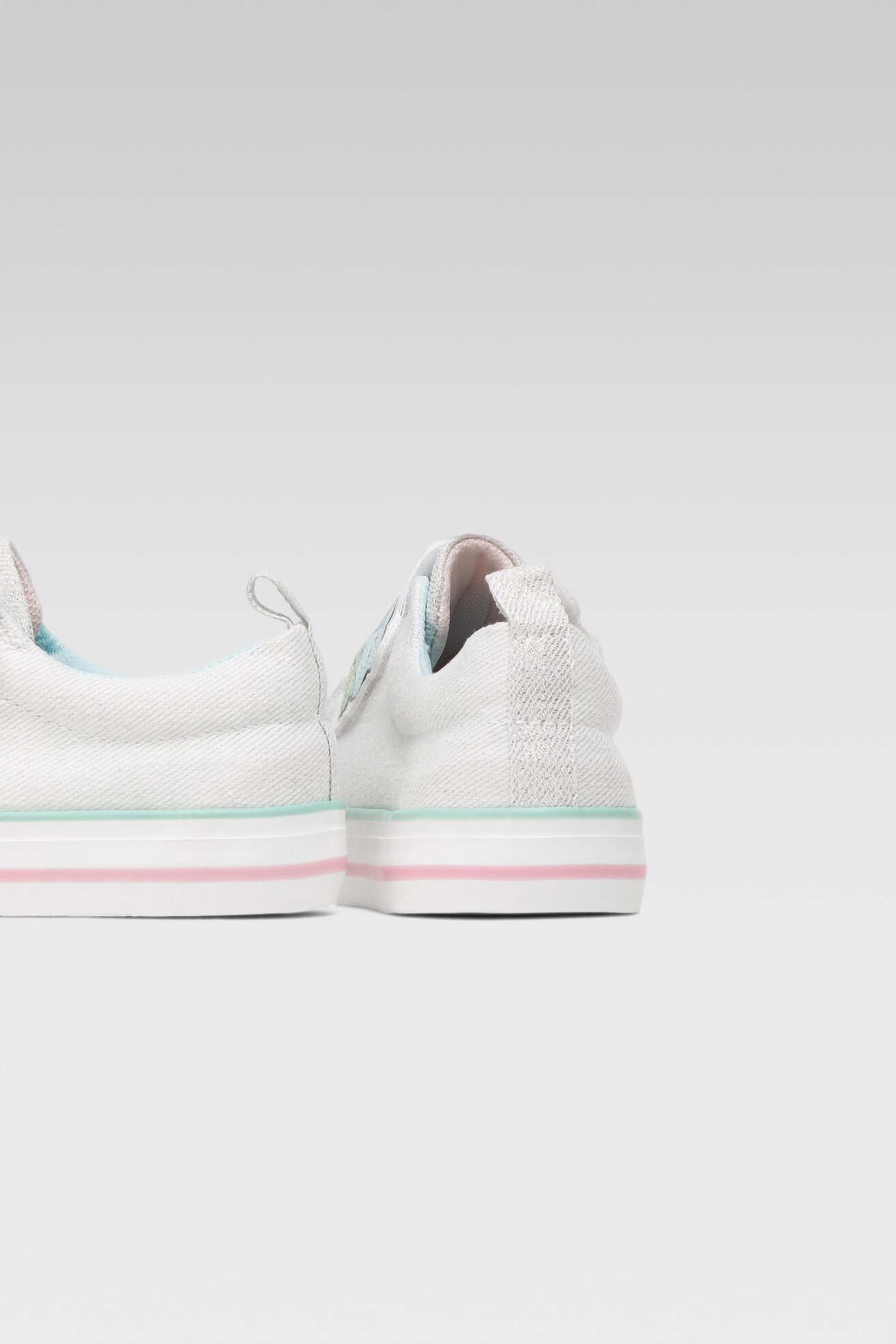 Pantofi pânză Nelli Blu NS21-07-30 ARGINTIU